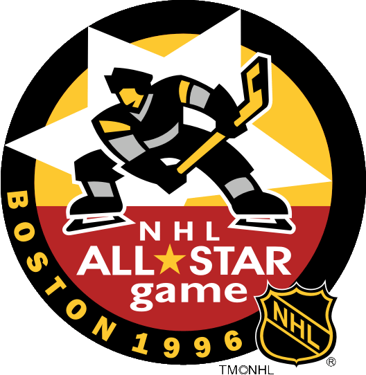 NHL All-Star Game 1995-1996 Logo vinyl decal